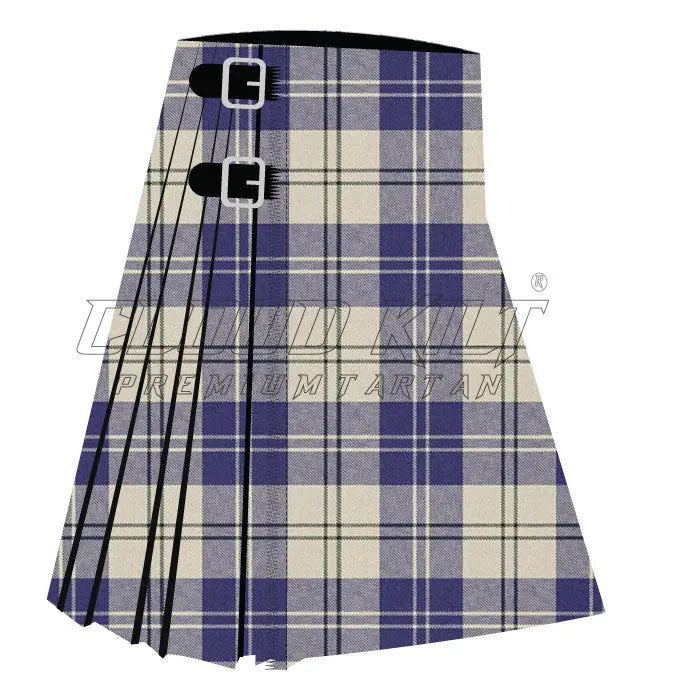 Alisa Navy Premium Tartan Kilt - CLOUD KILT