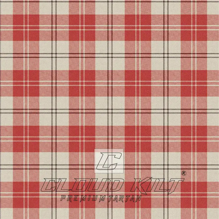 Alisa Red Premium Tartan Kilt CLOUD KILT