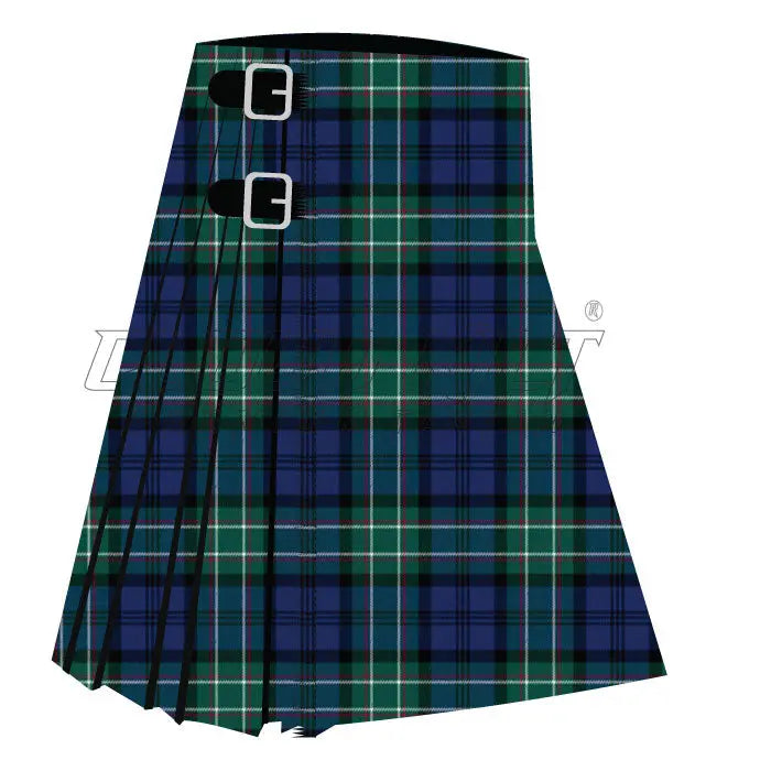 Allen Modern Premium Tartan Kilt - CLOUD KILT