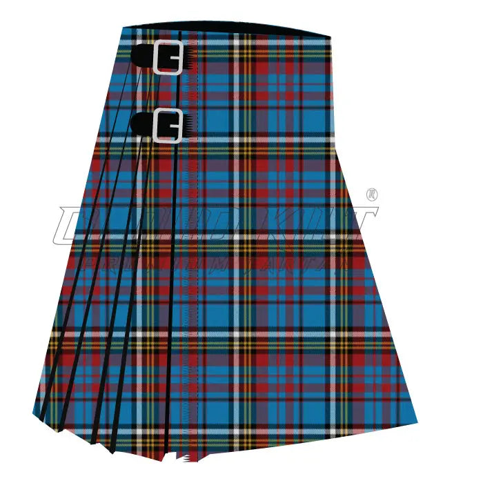 Anderson Blue Westwood Premium Tartan Kilt - CLOUD KILT