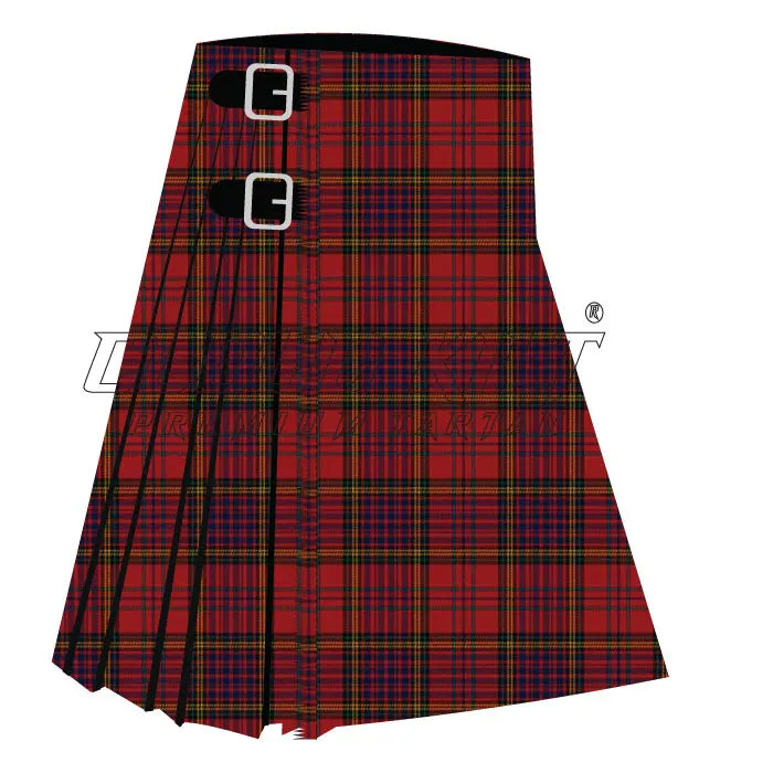 Anderson of Kinnedear Red Premium Tartan Kilt - CLOUD KILT