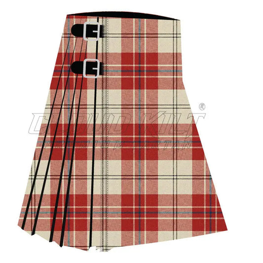 Arduaine Red Premium Tartan Kilt - CLOUD KILT