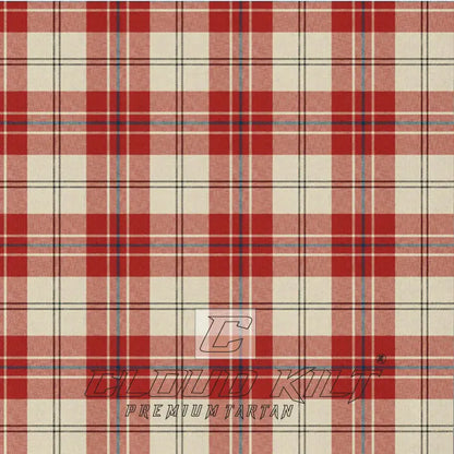 Arduaine Red Premium Tartan Kilt CLOUD KILT