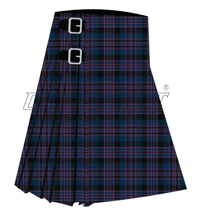 Asile Premium Tartan Kilt - CLOUD KILT