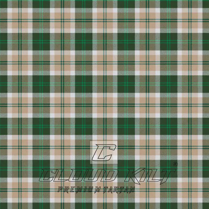 Bannockbane Dark Green Premium Tartan Kilt CLOUD KILT