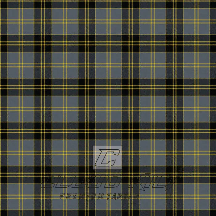 Bannockbane Grey Premium Tartan Kilt CLOUD KILT