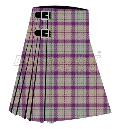 Barra Fuschia Premium Tartan Kilt - CLOUD KILT