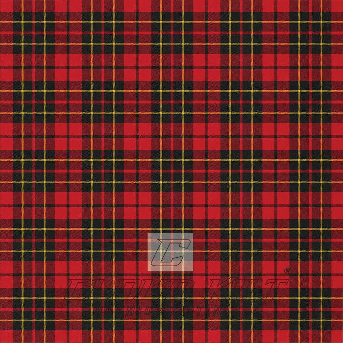 Brodie Red Modern Tartan Kilt CLOUD KILT