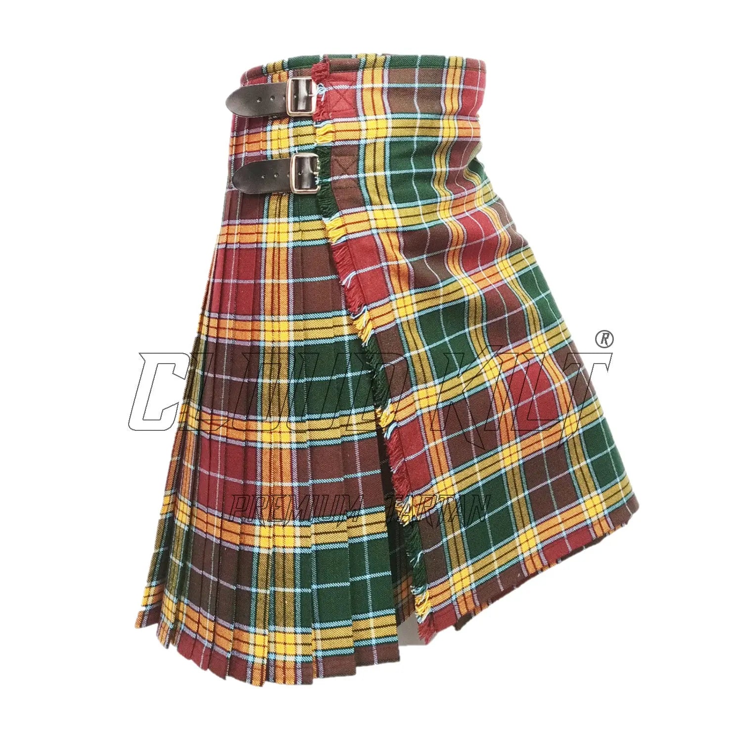 Buchanan Mute Tartan Kilt CLOUD KILT