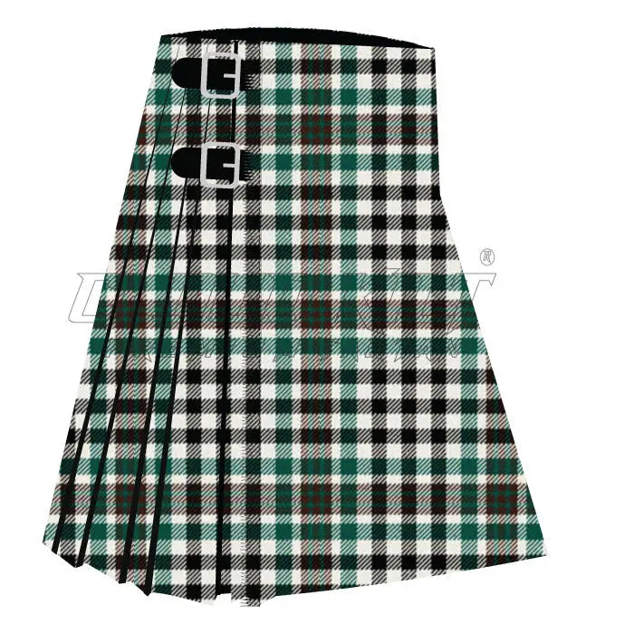 Burns Heritage Check Premium Tartan Kilt - CLOUD KILT