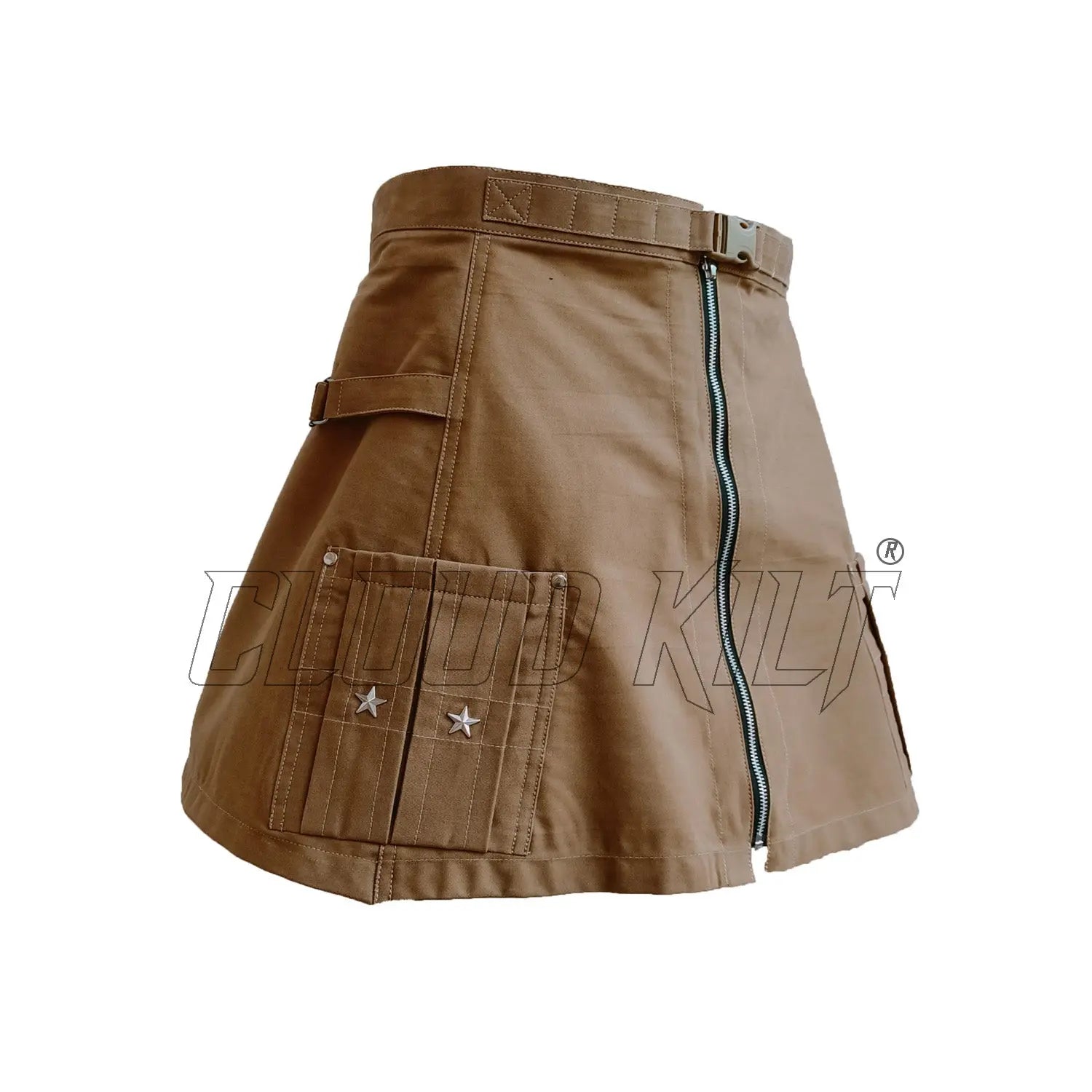 Camel Color Women Fashion Kilt CLOUD KILT