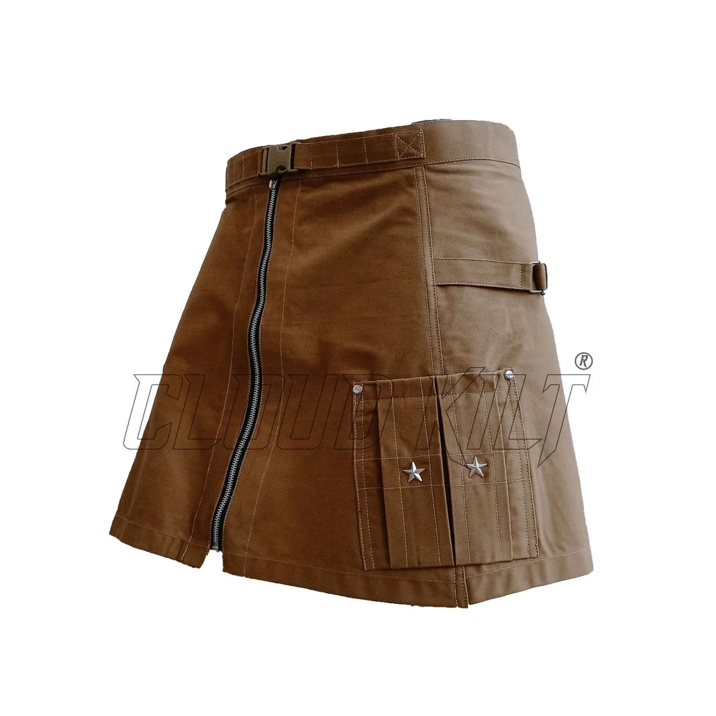 Camel Color Women Fashion Kilt CLOUD KILT