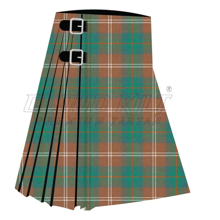 Chisholm Hunting Ancient Premium Tartan Kilt - CLOUD KILT