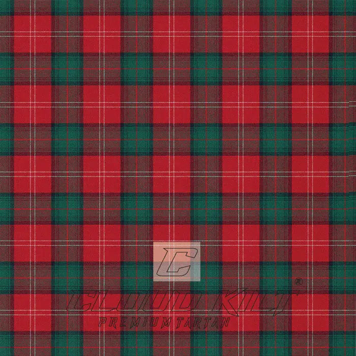 Chisholm Red Modern Premium Tartan Kilt CLOUD KILT