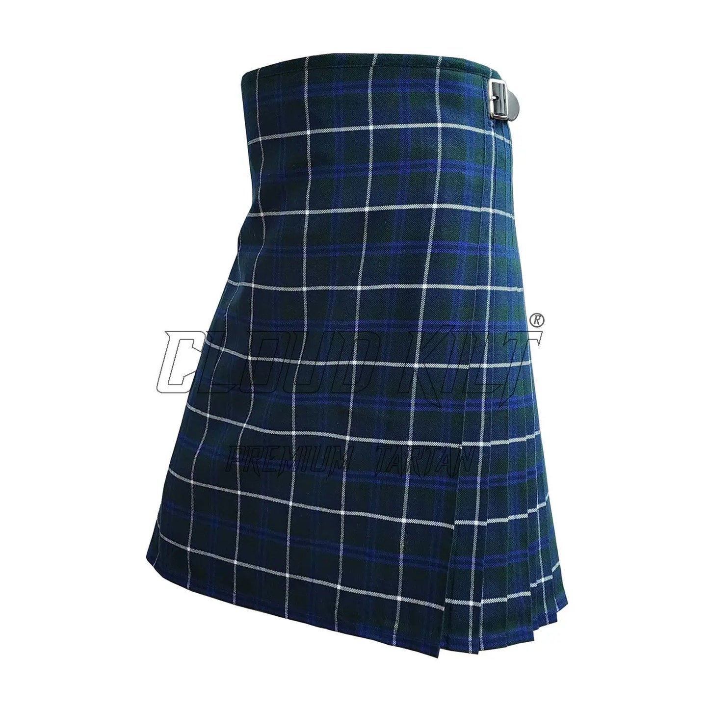 Douglas Blue Modern Tartan Kilt CLOUD KILT