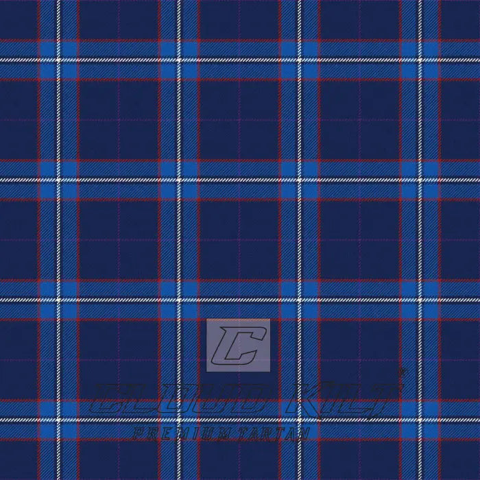 Girouard J L Modern Tartan - CLOUD KILT