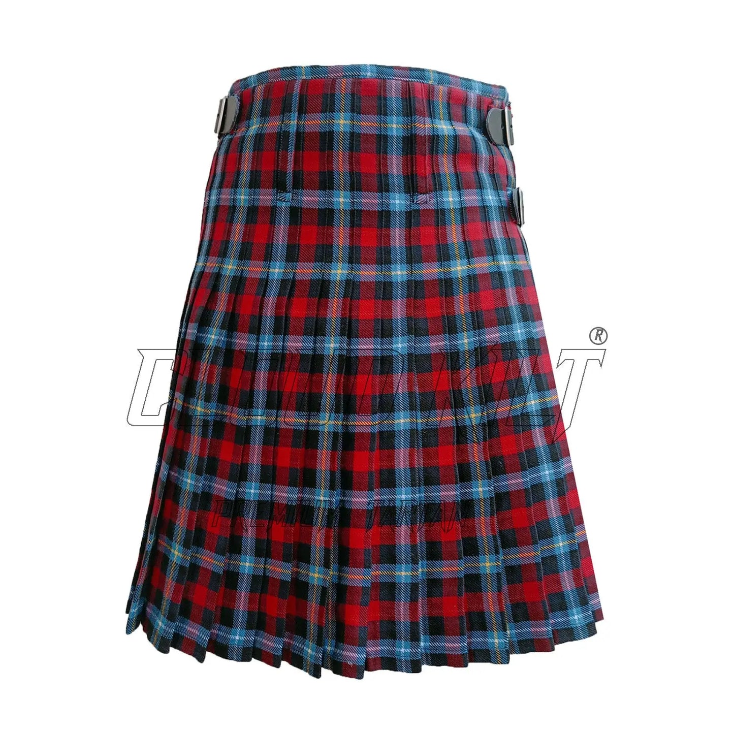 Highland Titles Tartan Kilt CLOUD KILT