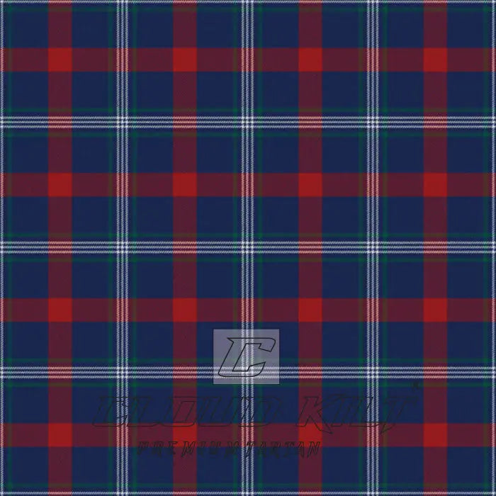 Ikelman Five Modern Premium Tartan Kilt CLOUD KILT