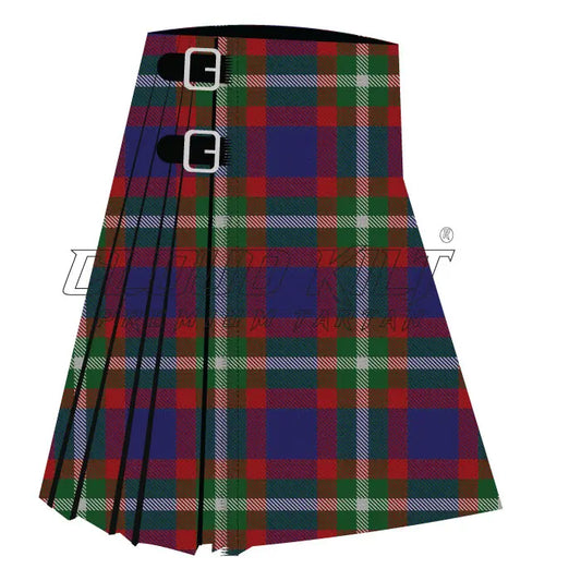 International Highland Games Fed Premium Tartan Kilt CLOUD KILT