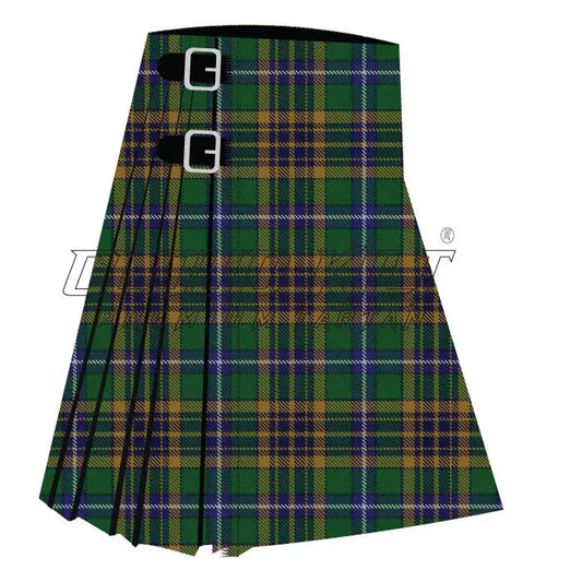 Leitrem County Crest Range Premium Tartan Kilt CLOUD KILT