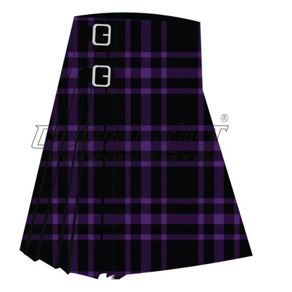 Leonard Hunting Modern Premium Tartan Kilt CLOUD KILT