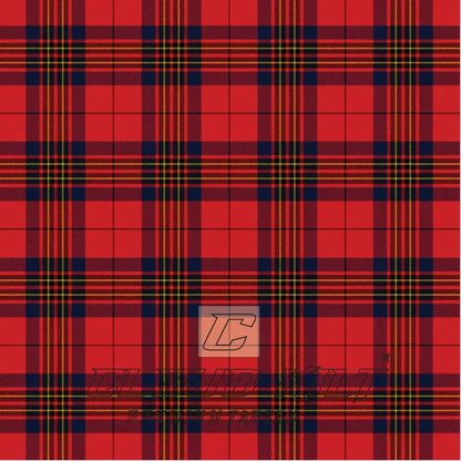 Leslie Red Modern Premium Tartan Kilt CLOUD KILT