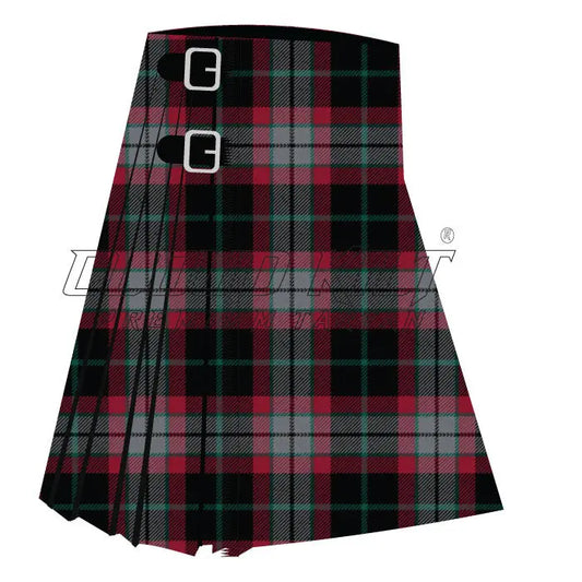 Lindsay Hunting Modern Premium Tartan Kilt CLOUD KILT