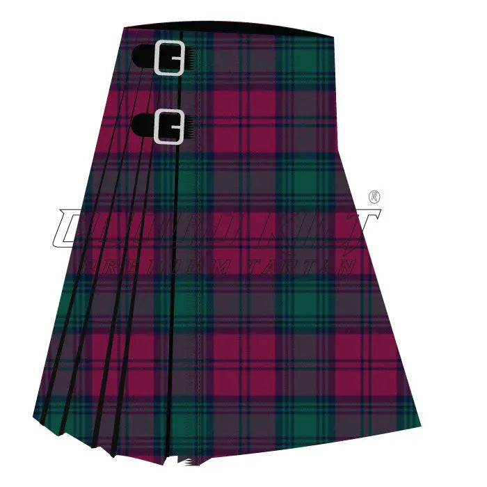 Lindsay Two Modern Premium Tartan Kilt CLOUD KILT