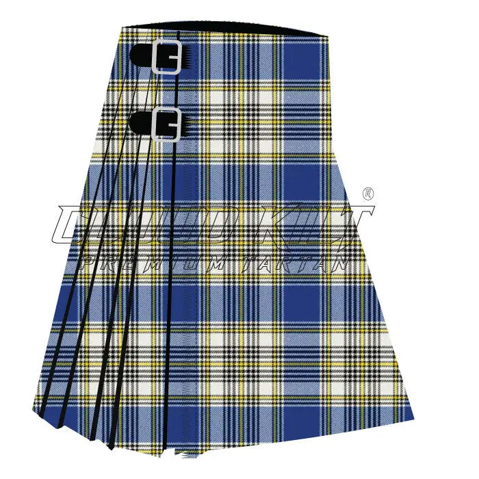 Livingstone Dress Premium Tartan Kilt CLOUD KILT