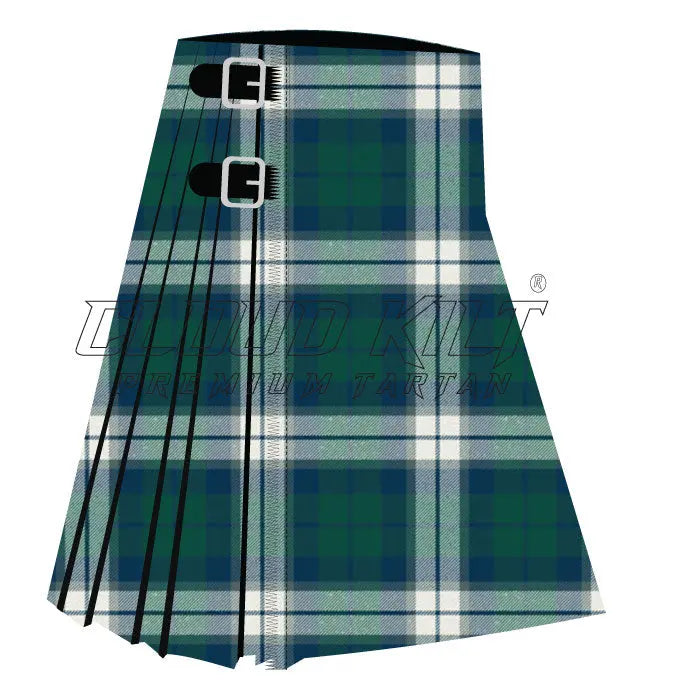 Loch Leven Modern Premium Tartan Kilt CLOUD KILT