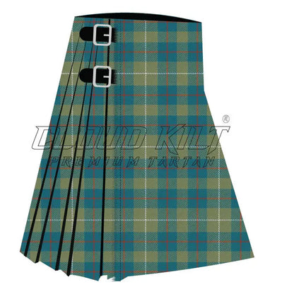 London Regiment Ancient Premium Tartan Kilt CLOUD KILT