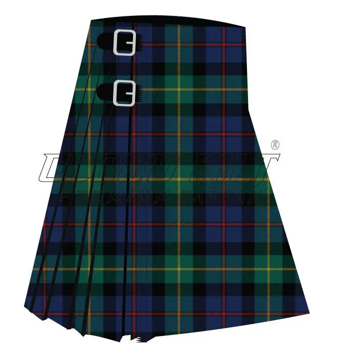 Loudouns Highlanders Modern Premium Tartan Kilt CLOUD KILT