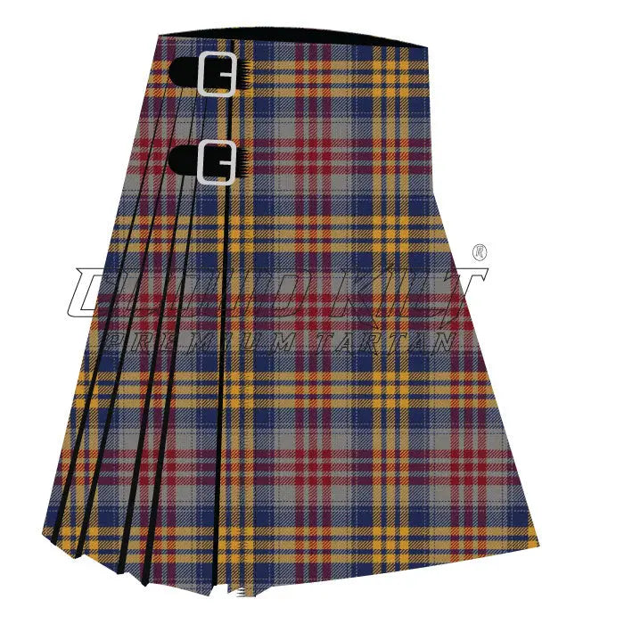 Lysaght Modern Premium Tartan Kilt CLOUD KILT