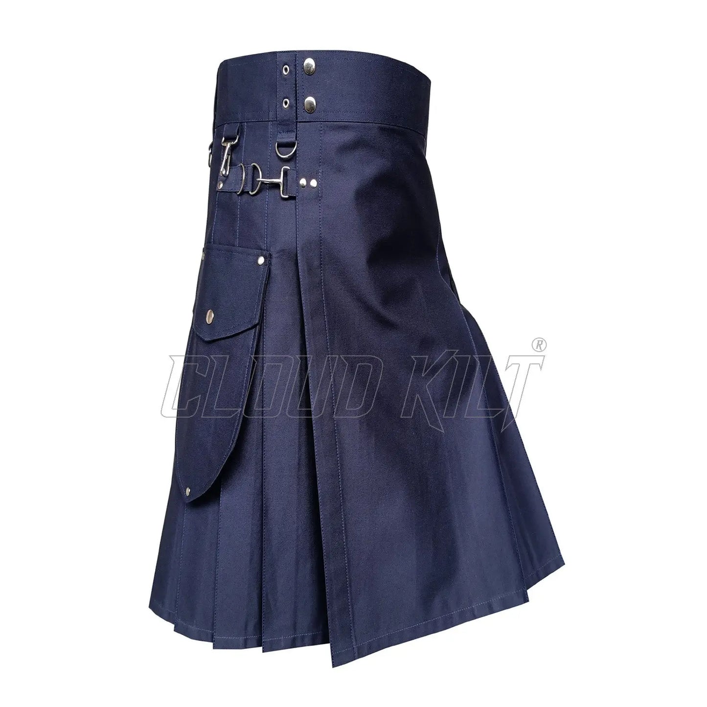 Modern Utility Kilt For Men With Stylish Pockets CLOUD KILT