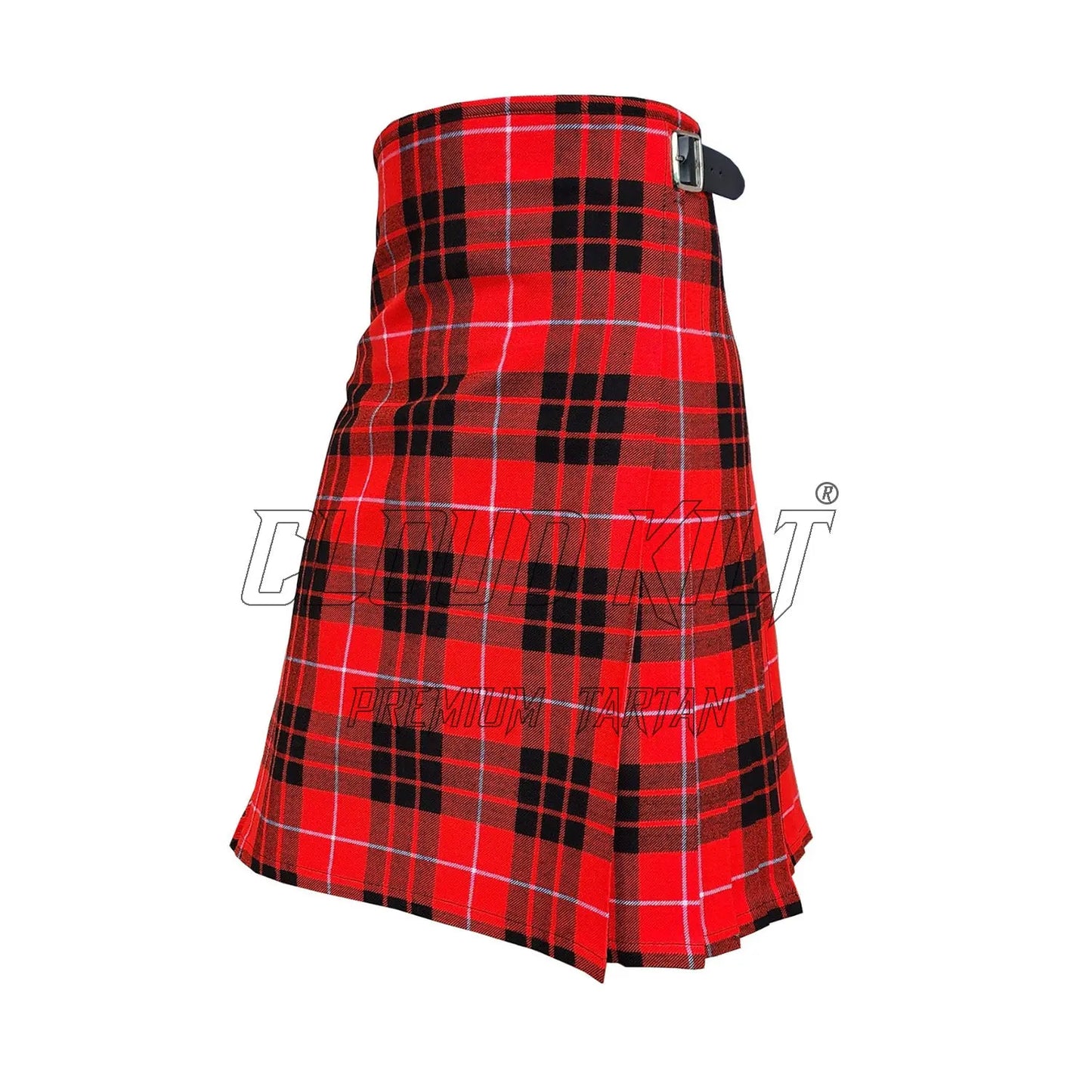 Munro Black & Red Tartan Kilt CLOUD KILT