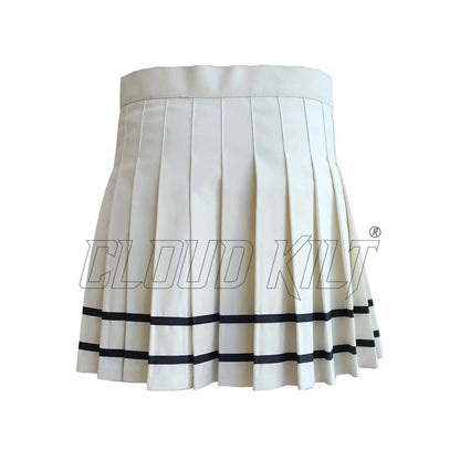 White and Black Women Fashion Kilt CLOUD KILT